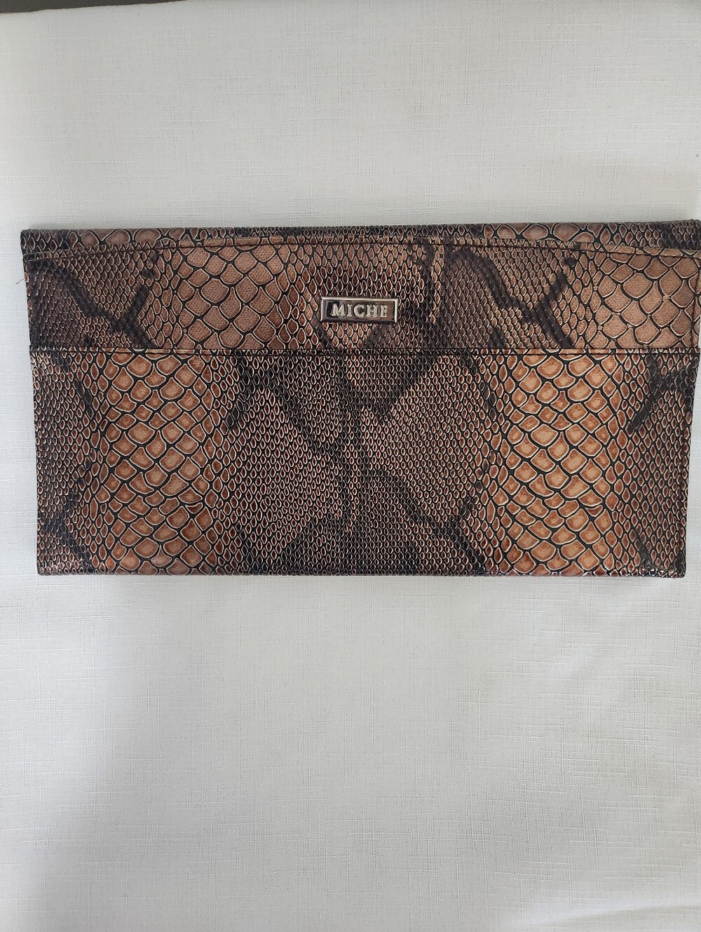 MICHE Copper Snake-Embossed Purse Shell Cover-Classic Jen